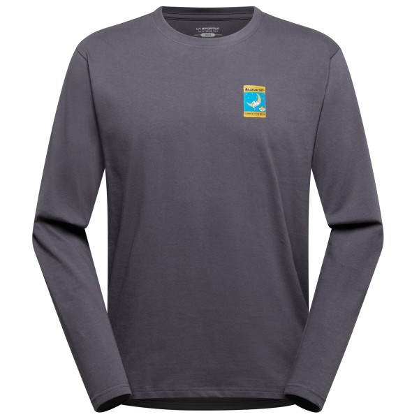 La Sportiva - Moon Climb Longsleeve - Longsleeve Gr L grau von la sportiva