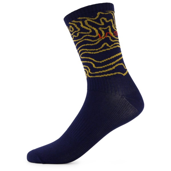 La Sportiva - Outdoor Fun Socks - Multifunktionssocken Gr M blau von la sportiva