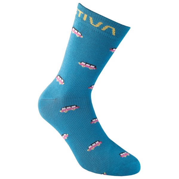 La Sportiva - Outdoor Fun Socks - Multifunktionssocken Gr XL blau von la sportiva