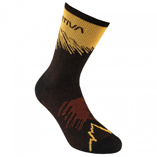 La Sportiva - Sky Socks - Laufsocken Gr L schwarz von la sportiva