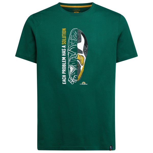 La Sportiva - Solution - T-Shirt Gr S grün von la sportiva