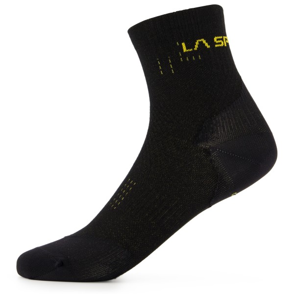 La Sportiva - Sprint Trail Socks - Laufsocken Gr XXL schwarz von la sportiva
