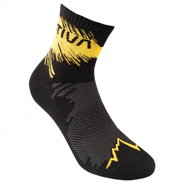 La Sportiva - Trail Running Socks - Laufsocken Gr S schwarz von la sportiva