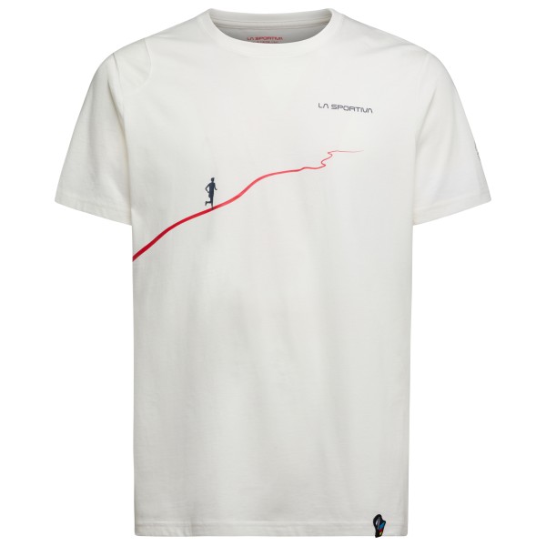 La Sportiva - Trail T-Shirt - T-Shirt Gr S weiß/grau von la sportiva