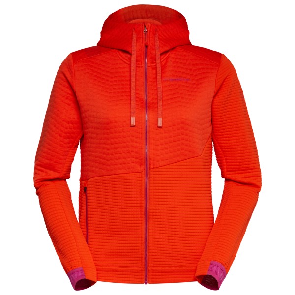 La Sportiva - Women's Method Hoody - Fleecejacke Gr XL rot von la sportiva