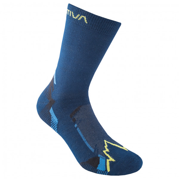 La Sportiva - X-Cursion Socks - Wandersocken Gr S blau von la sportiva