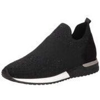 La Strada Slip On Sneaker Damen schwarz von la strada