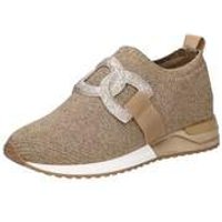 La Strada Slipper Damen beige von la strada