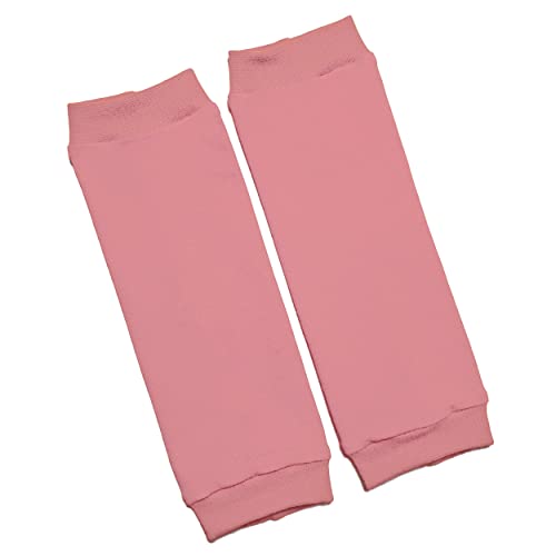 la.nunu Stulpen - Einfarbig Altrosa 4-5 Jahre - Kinderstulpen aus Baumwolle - Handarbeit - Jungen Mädchen Unifarben Baby Kinder Beinstulpen Babystulpen von la.nunu