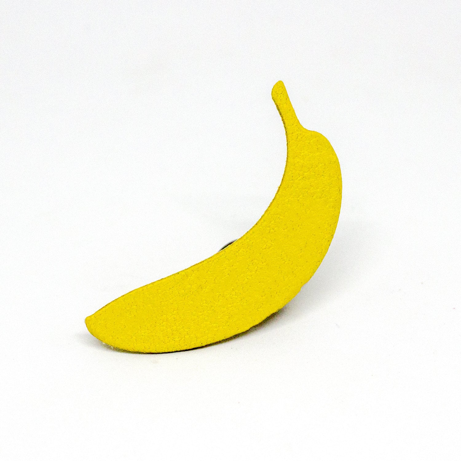 Pin "Gelbe Banane" Banane Gelb Leder Handgefertigt von labananejauneshop