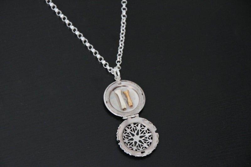 Halskette Sehenswürdigkeiten # 185 Medaillon, Knochen, Locket, Vintage Naturgeschichten Halskette Sehenswürdigkeiten # 185 Medaillon, Knochen, Locket, Vintage Naturgeschichten von laboiteamonstres