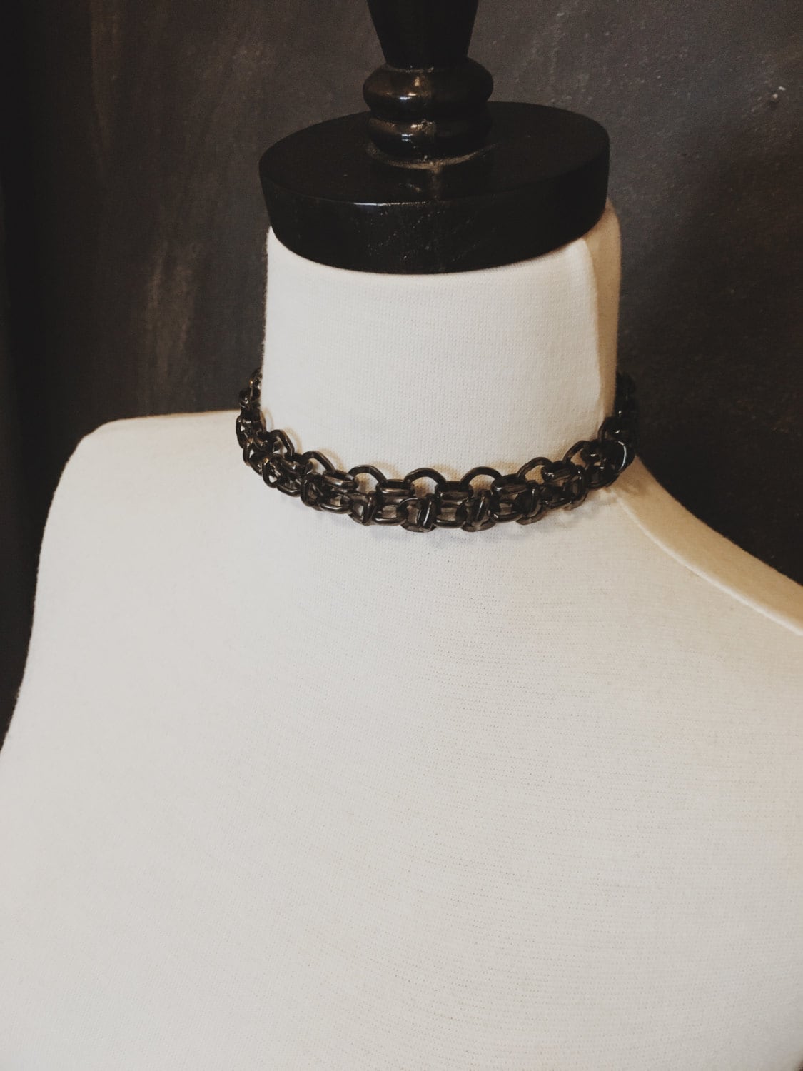 Rotguss-Kette Halsband Rotguss-Kette Halsband von laboutiquenoir