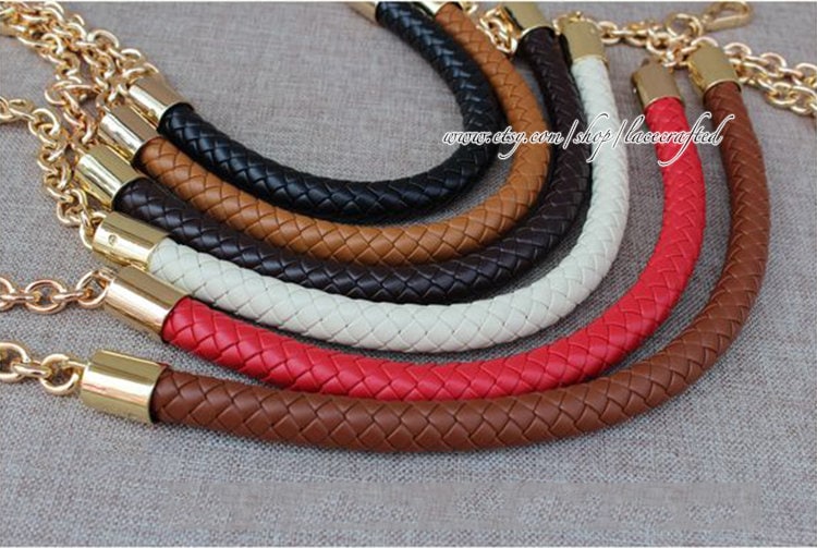 1 Stk. 50cm 60cm Portemonnaie Geldbörse Gehäkelte Pu Leder Griffe Gold Silber Kette Verschluss Rund Gehäkelt Taschengriffe von lacecrafted