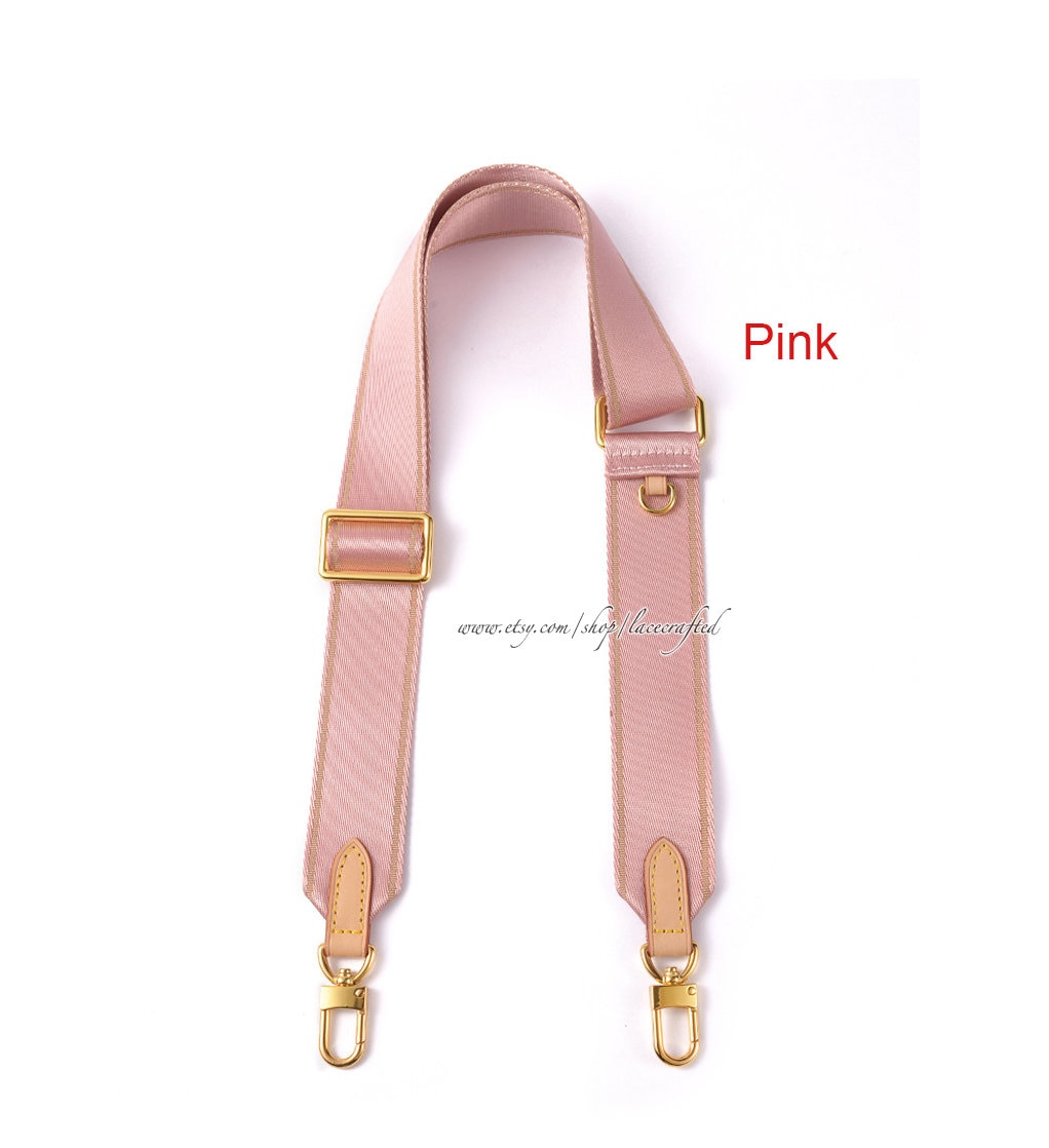 1 Stück 1, 5 "Breite Rosa Schwarz Kaffee Armee Grün Ersatz Verstellbares Nylon Gurtband Canvas Für Cross Body Ersetzen Geldbörse Griff von lacecrafted