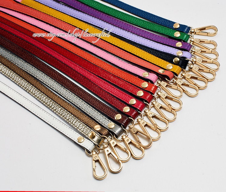 1 Stück 130 cm Länge 1, 2 Breite Verstellbar Echtleder Band Gürtel Ersatztasche Geldbörse Riemen Kreuz Körper Ersetzen von lacecrafted