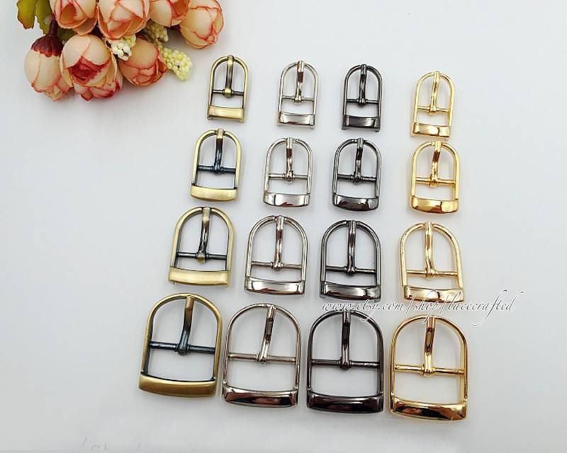 10 Stück Goldene Silberfarbene Anti-Messing Gürtelschnalle Dornschnalle Verstellbare Schnalle Taschenschnalle Bundschnalle Für Die Taschenherstellung von lacecrafted