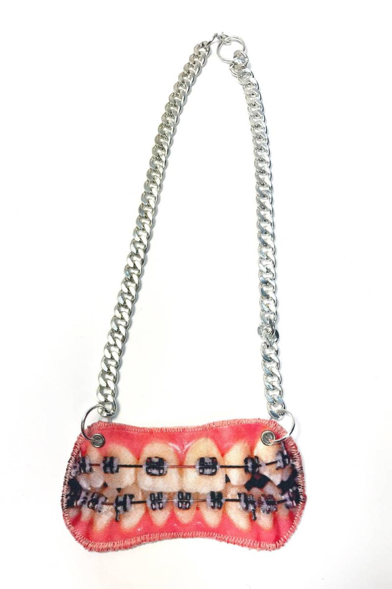 Braces Smile Necklace Braces Smile Necklace von ladygonzalezshop