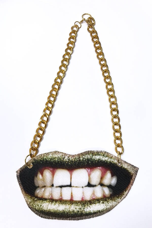 Gold Lips Halskette Gold Lips Halskette von ladygonzalezshop