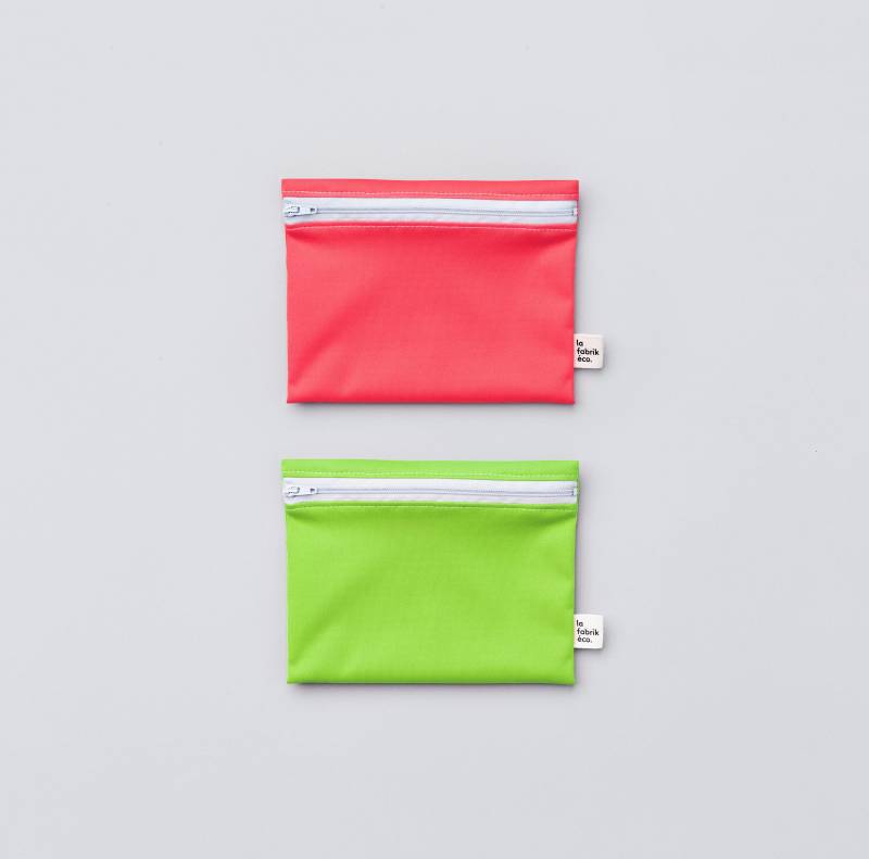 Limited Edition/Duo Melone - Limited Edition ~ Wiederverwendbare Beutel Für Sandwich Und Snacks Reusable Snack & Zipper Bags Sandwich von lafabrikeco