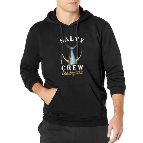 Salty Crew Tailed Long Sleeve Hoodie Men's Hoody Black XL von laita