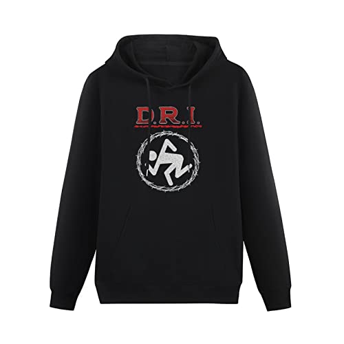 laita D.r.i. - Barbed Wire Hoodies Long Sleeve Pullover Loose Hoody Sweatershirt L von laita