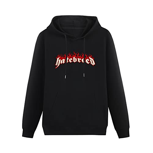 laita Hatebreed American Metalcore Band Music Tour Hatebreed Hoodies Long Sleeve Pullover Loose Hoody Sweatershirt L von laita