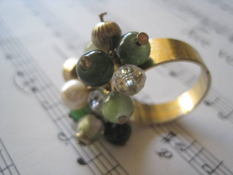 Flapperring, Chacharing, 90Erjahre Vintage von lajunavintage