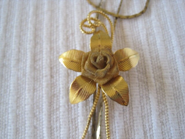 Vintage Goldene Rose, Schiebekette Vintage Goldene Rose, Schiebekette von lajunavintage