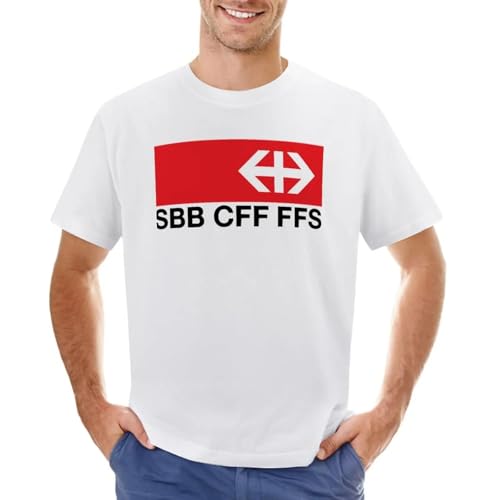 Swiss-Federal-Railways-SBB-CFF-FFS-Logo-T-Shirt-Funnys-Blacks-for-a-Boy-customizeds-Plain von lalakeLALART6