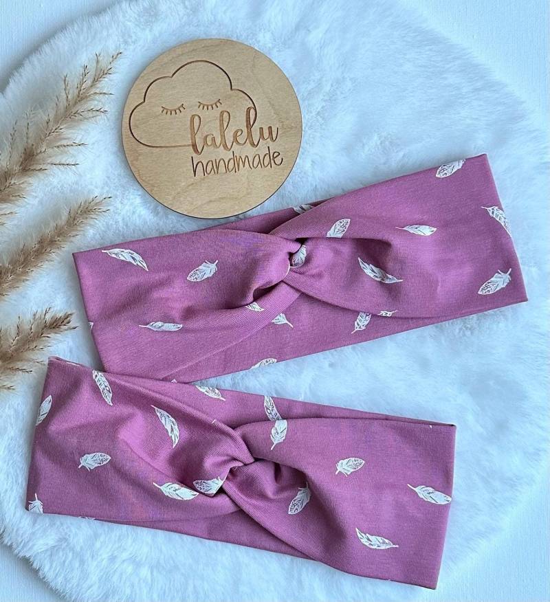 Winter Haarband Stirnband Bandeau Mädchen Ku 50 - 52 cm Sale von laleluHandmadeDE