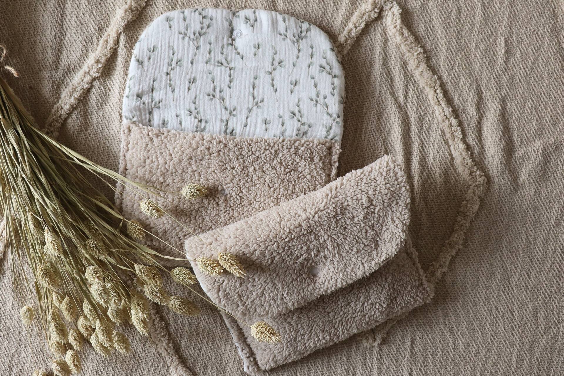 Teddytasche | Kosmetiktasche Windeltasche Plüschbeutel Musselin Teddytasche | Kosmetiktasche Windeltasche Plüschbeutel Musselin von laliloubabyshop