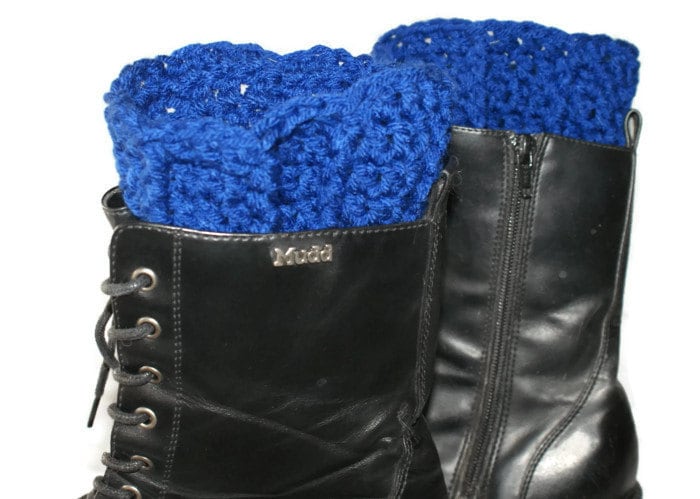 Stiefelmanschette, Beinbekleidung, Blaue Beinstulpen, Stiefelstulpen, Beinwärmer Winter Stiefelsocken, Beinmanschette Stiefelmanschette, Beinbekleidung, Blaue Beinstulpen, Stiefelstulpen, Beinwärmer Winter Stiefelsocken, Beinmanschette von lanacooper