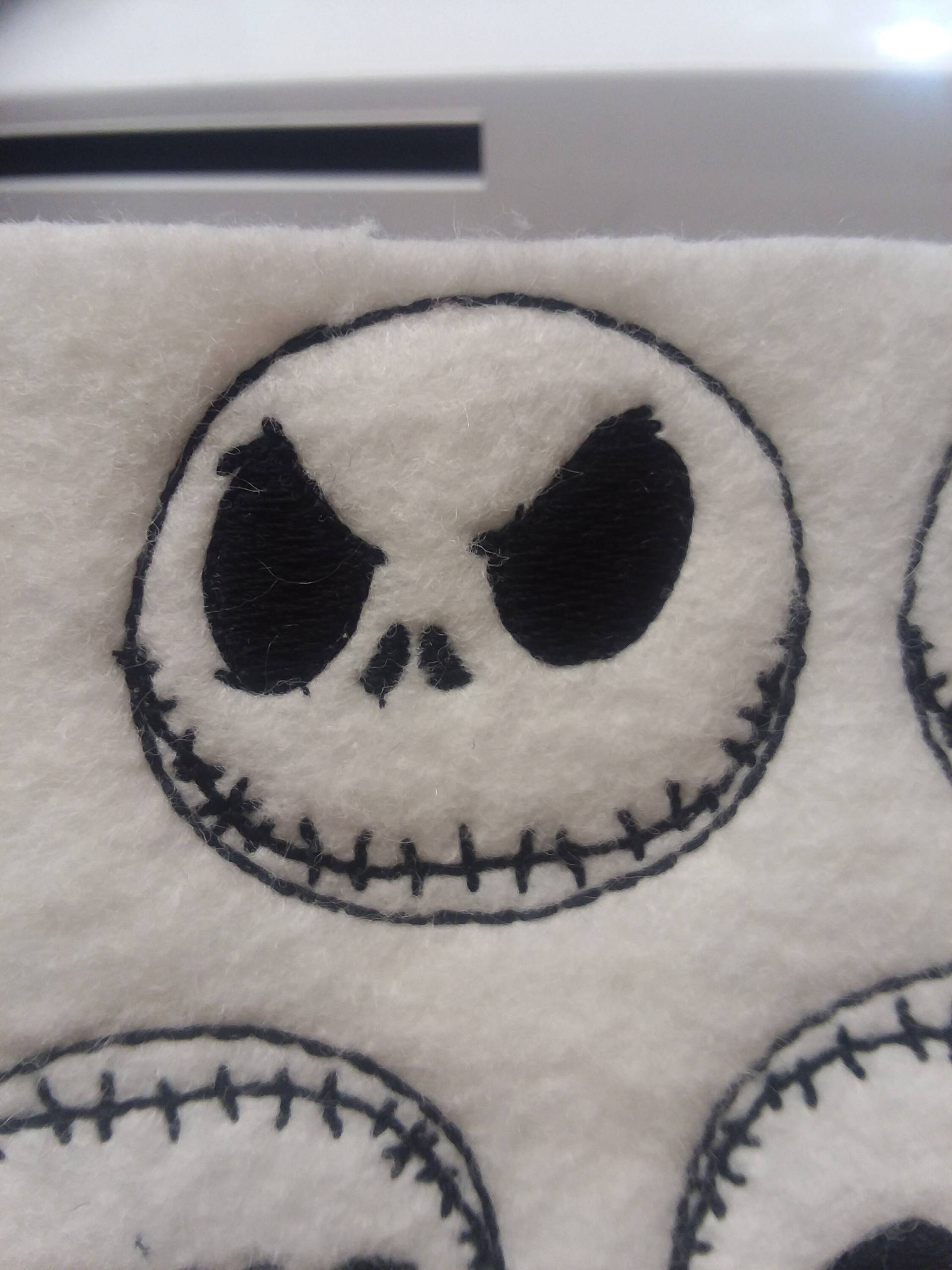 Jack The Pumpkin King Feltie Ungeschnitten von landhembroidery