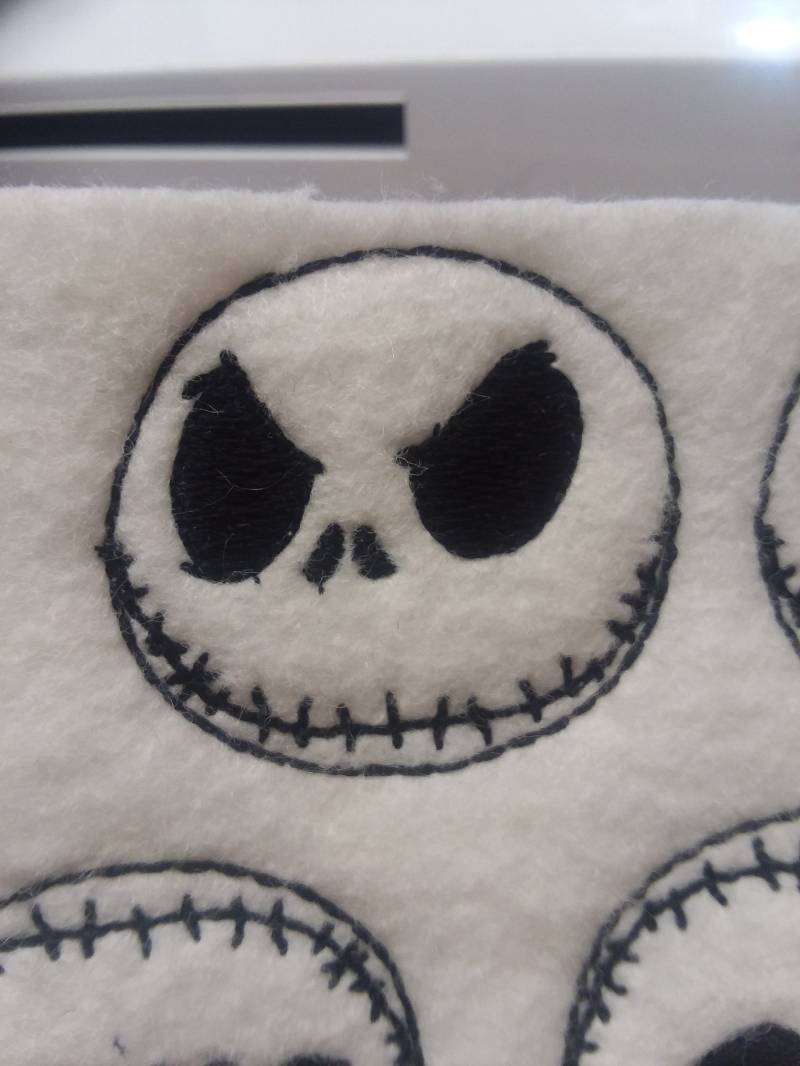 Jack The Pumpkin King Feltie Ungeschnitten von landhembroidery