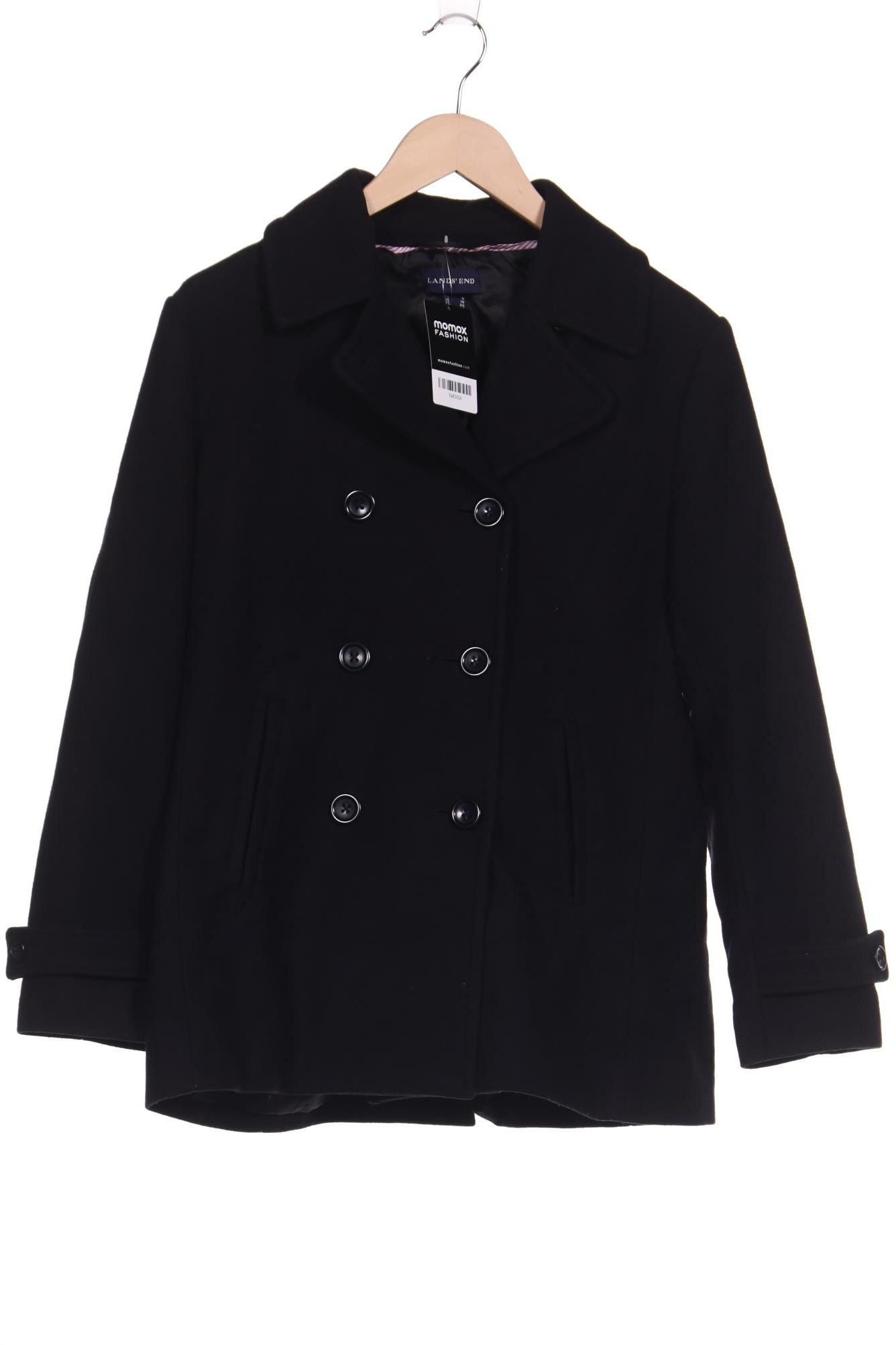 Lands End Damen Mantel, schwarz von lands end