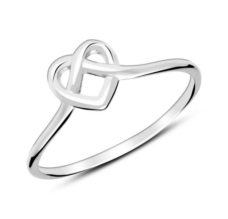 lanii Silberring lanii Ring Herz aus Sterlingsilber von lanii