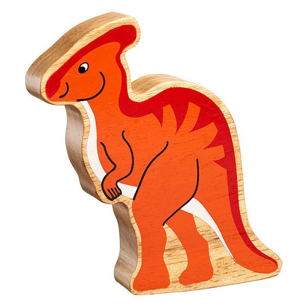 Lanka Kade Holztier Dino "Parasaurolophus" bedruckt von lanka kade