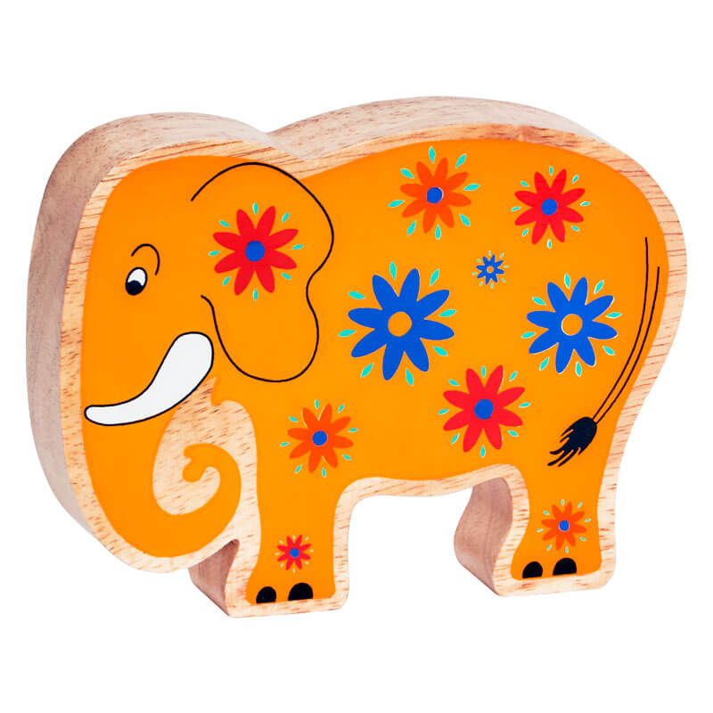 Lanka Kade Holztier Elefant gelb - Limited Edition von lanka kade