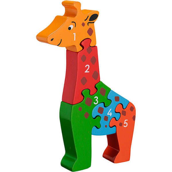 Lanka Kade Puzzle Holzpuzzle Giraffe 5 Teile von lanka kade