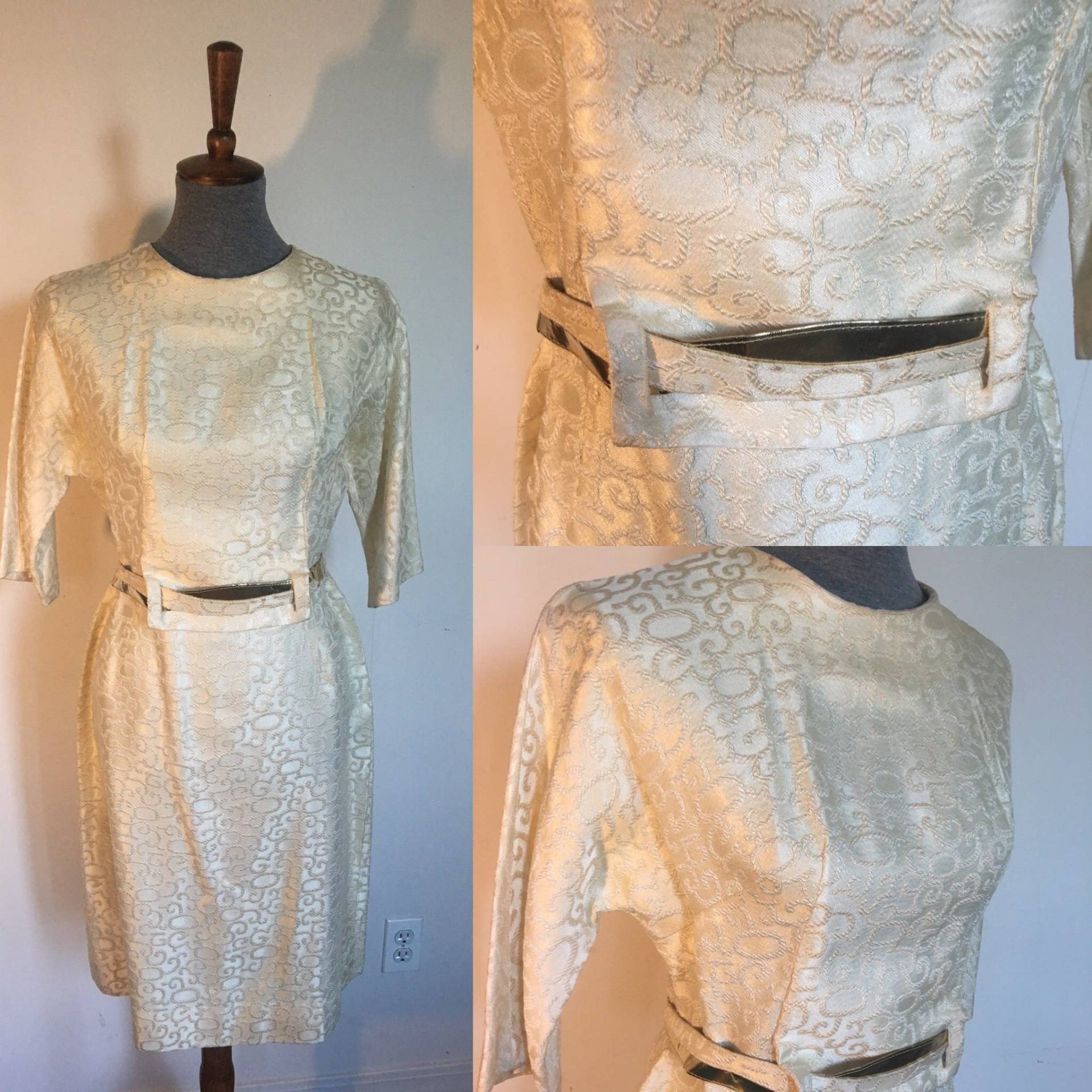 60Er Jahre Gold-Kleid 60Er Jahre Gold-Kleid von laparisiennecloset