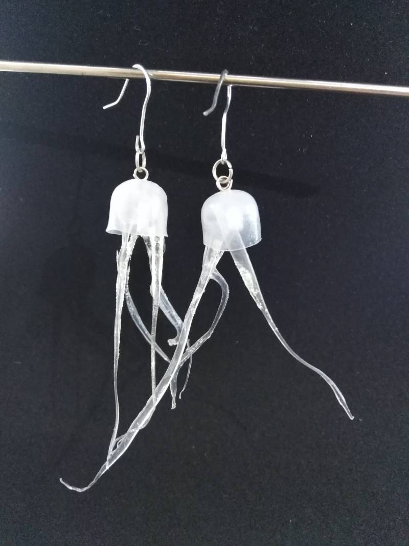 Box Qualle Ohrringe von lapinPetite