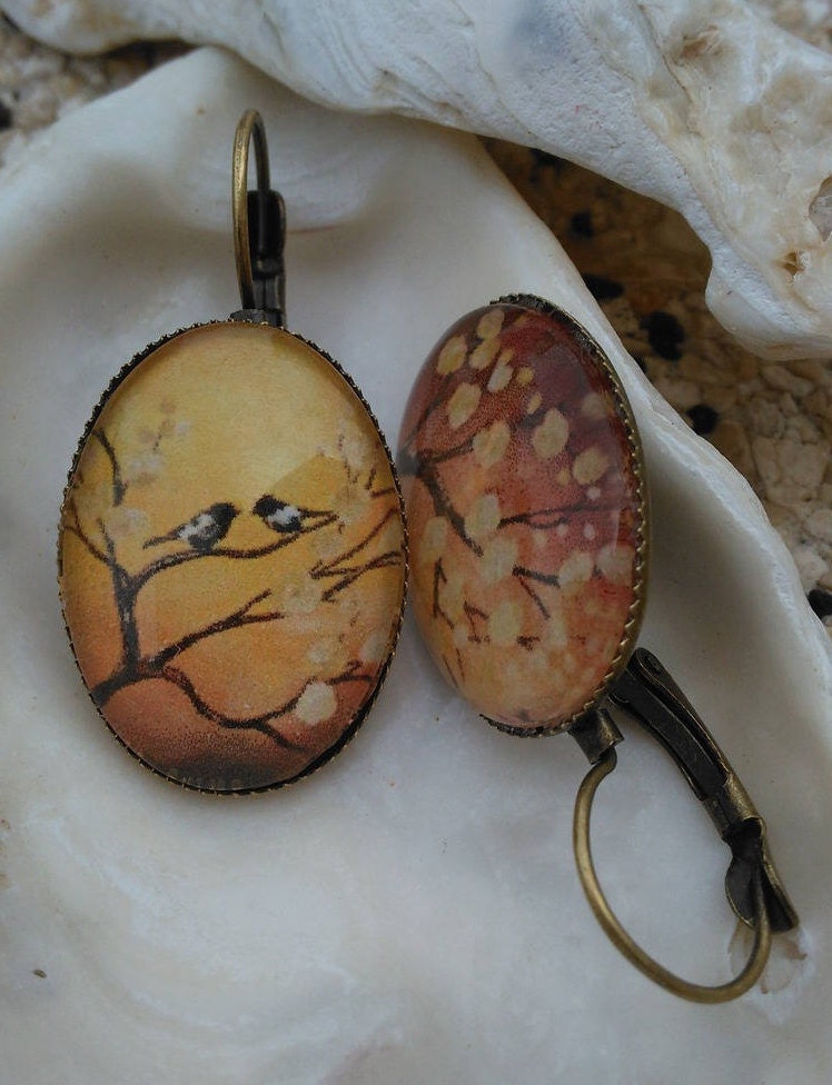 Ohrringe, Verschiedene Schmuck, Einzigartiger Modeschmuck, Ohrring, Handgefertigt, Zen, Mode von laptarine