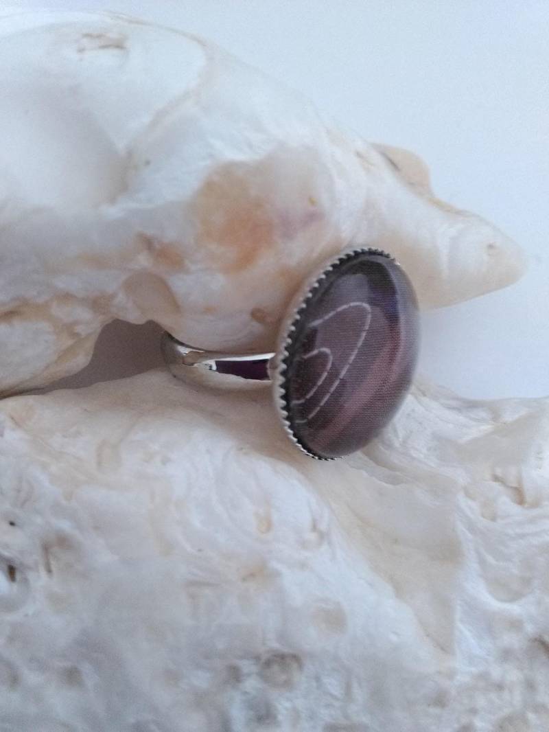 Ring, Kostümring, Schmuck, Modeschmuck, Brauner Verstellbarer Handgefertigter Handgefertigt, Schmuckkostüm, Unikat Ring, Kostümring, Schmuck, Modeschmuck, Brauner Verstellbarer Handgefertigter Handgefertigt, Schmuckkostüm, Unikat von laptarine