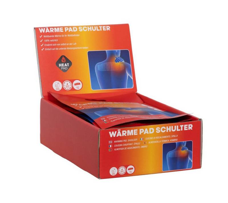 laro Wärmepad Schulter Wärmepflaster 10 Stk – 8 h Wärme & Entspannung, 10-tlg. von laro
