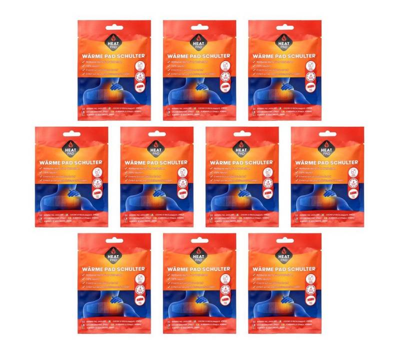 laro Wärmepad Schulter Wärmepflaster 10–200 Stk – 8 h Wärme & Entspannung, 100-tlg. von laro