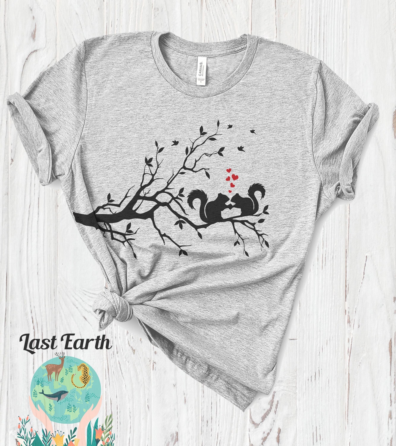 Eichhörnchen-Shirt, Eichhörnchen-Liebhaber-Shirt, Eichhörnchen-Geschenk, Damen Herren Eichhörnchen-T-stück, Niedliches Tierliebhaber, Natur-Hemd von lastearth