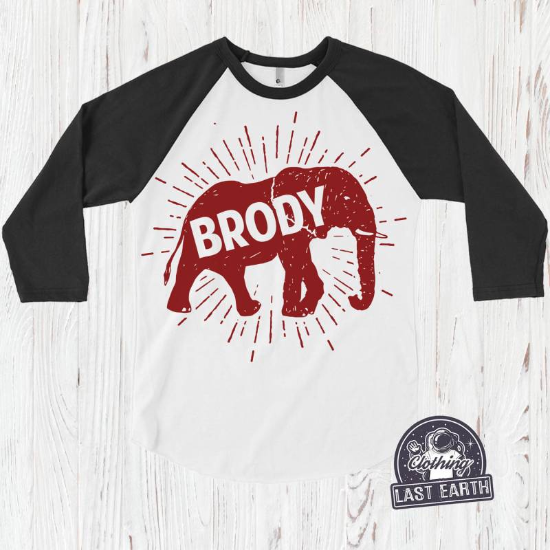 Elefant Shirt, Personalisierte T-Shirt, Kinder Geschenk, Elefanten Liebhaber von lastearth