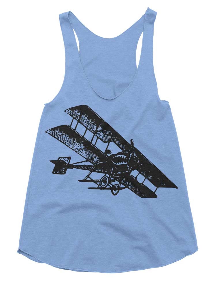 Flugzeug Tanktop Tank - American Apparel Xs S M L | Farboptionen von lastearth