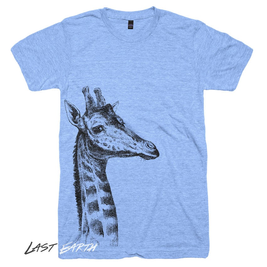 Giraffe T-Shirt Grafik-T-Shirt Passende Familie Zoo Shirt Männer Frauen Kinder Kleinkinder von lastearth