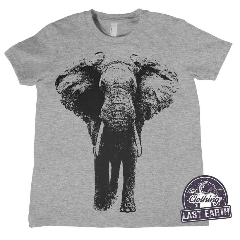 Kinder Elefant Shirt | Kinderkleidung Geschenke T-Shirts Geschenk Tier Drucke Shirts Für von lastearth
